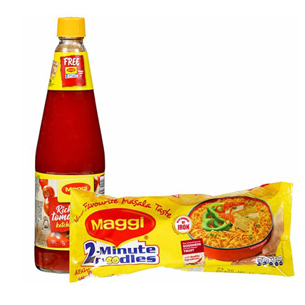 Maggi Noodles 2 Minute 4 Pack Free With 1 Kg Tomato Katchup